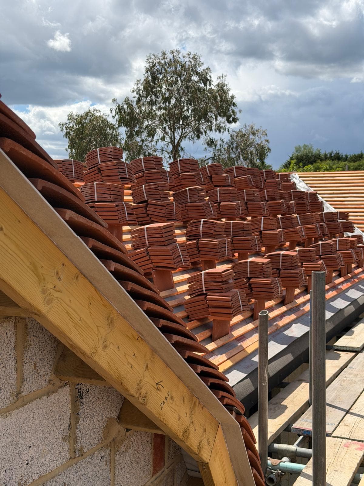Ongoing Project - Handmade Clay Plain Tiles — Maybanks Farm, Toothill, Ongar, Essex